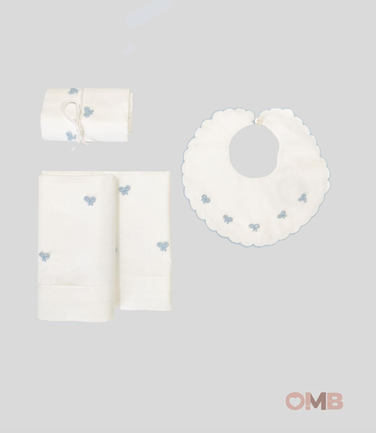 Set Neonato BIMBI CHIC Samuel Bianco SAMUEL CIELO BIMBI CHIC 