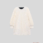 Abito bambina ABEL&LULA 5525 Beige<BR/> 5525 003 ABEL&LULA 