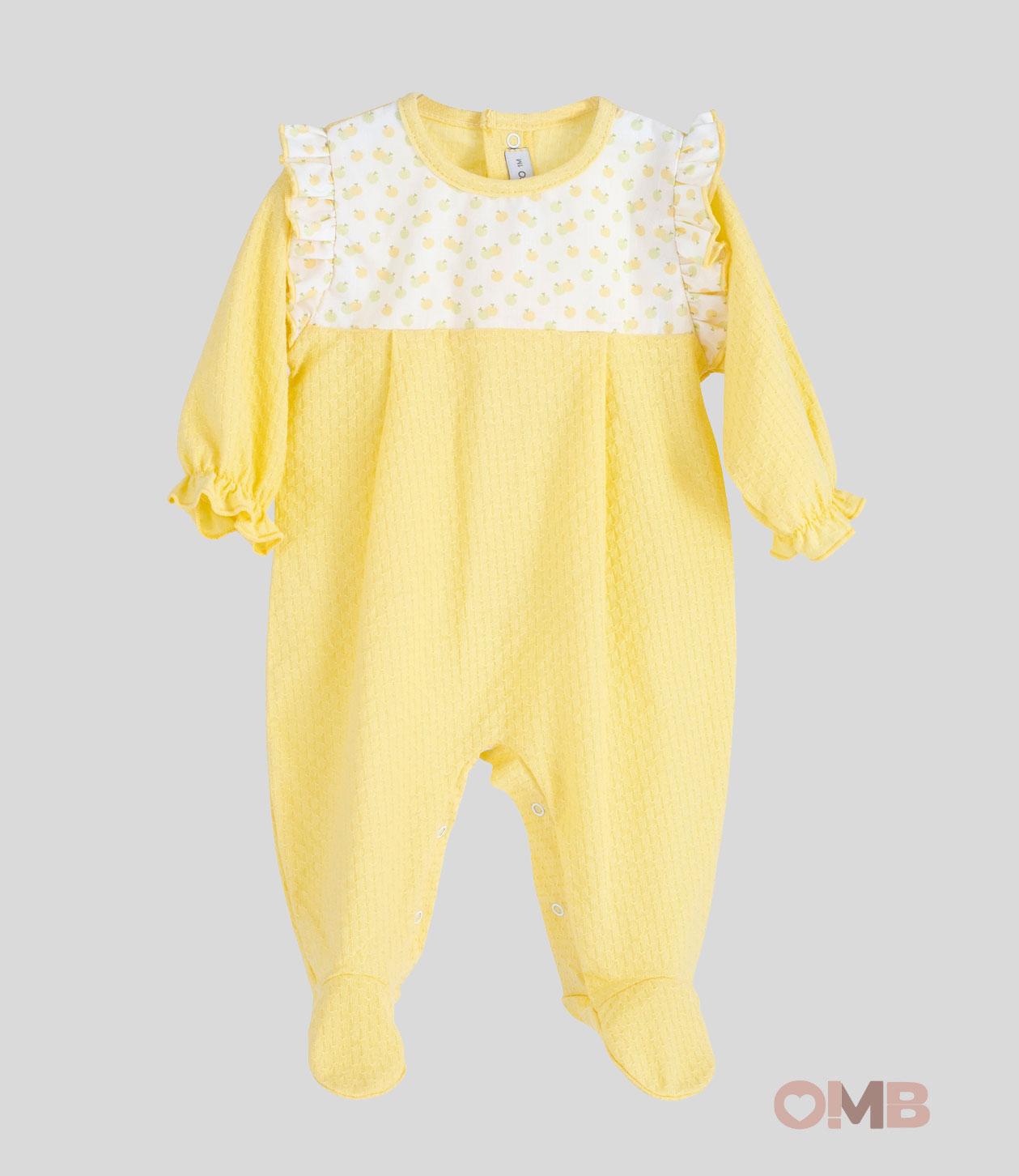 Tutina Neonato Calamaro Baby 33041 gialla 33041 GIALLO CALAMARO BABY 