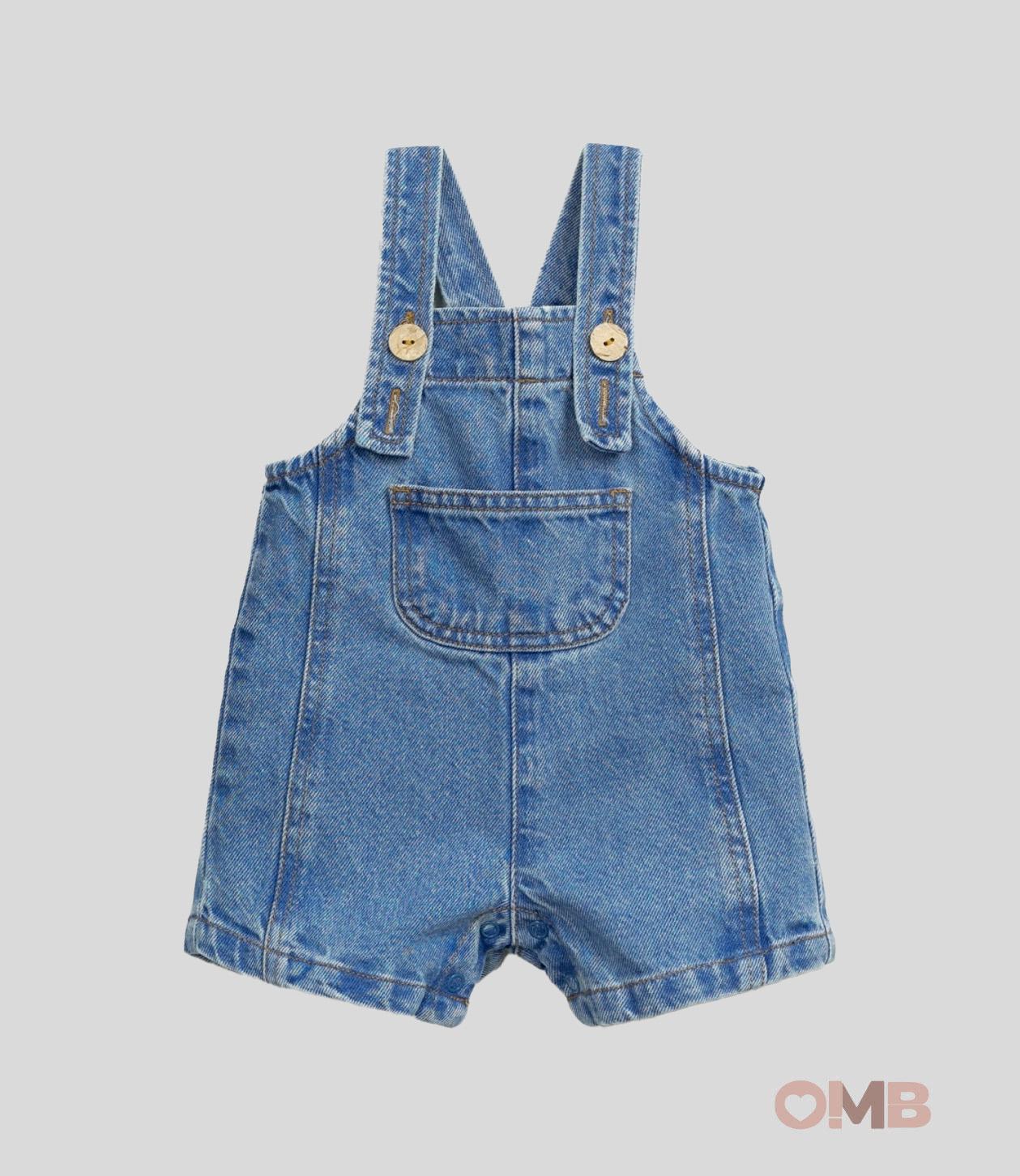Salopette neonato Play Up 11504 blu 11504 DENIM PLAY UP 