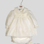 Abito Neonata Jolie Juliet Clelia avorio CLELIA PANNA JOLIE JULIET 