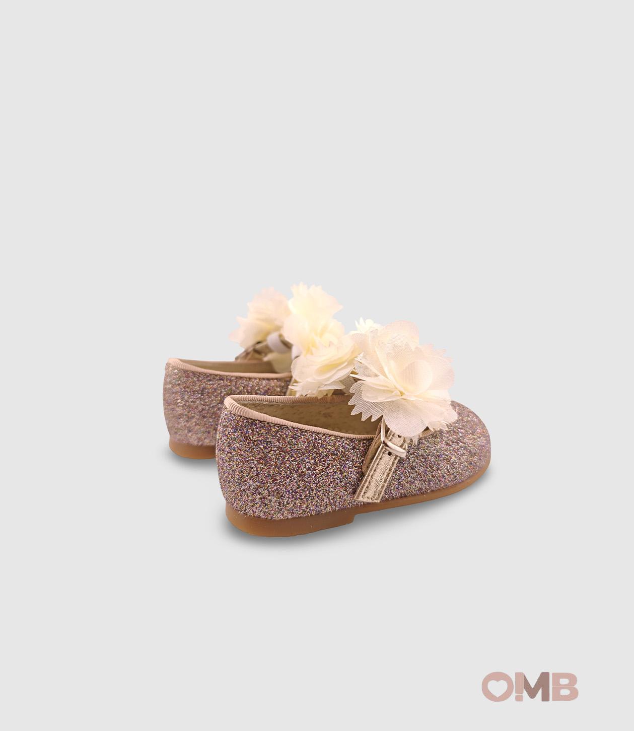 Scarpe PANYNO bambina B3402 Bronzo<BR/> B3402 PIEL GLITTER FINO MULTI COLOR PANYNO 