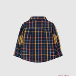 Camicia Boboli bambino 302094 Blu 302094 QUADRI BOBOLI 