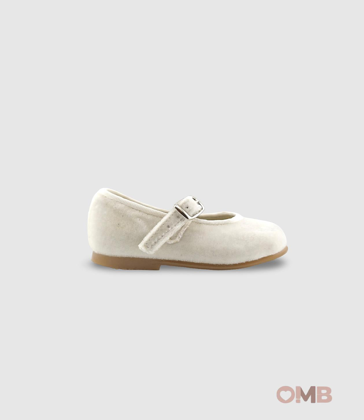 Bambolina PANYNO bambina B2601 Bianca B2601 PIEL SMART TERCIOPELO BLANCO PANYNO 