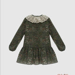 Abito Yoedu bambina 5164 Verde 5164 VERDE YOEDU 