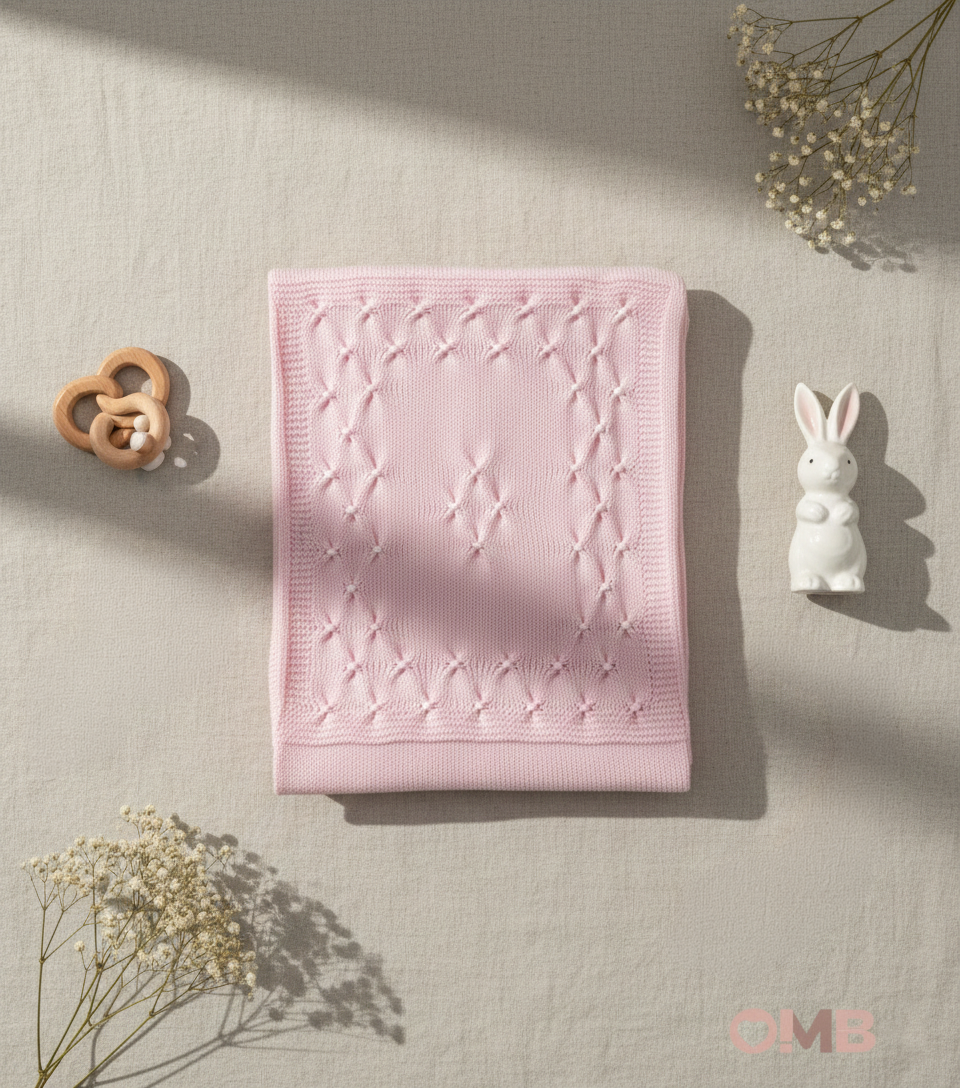 Coperta BABY LORD neonato 162 Rosa 162 ROSA BABY LORD 