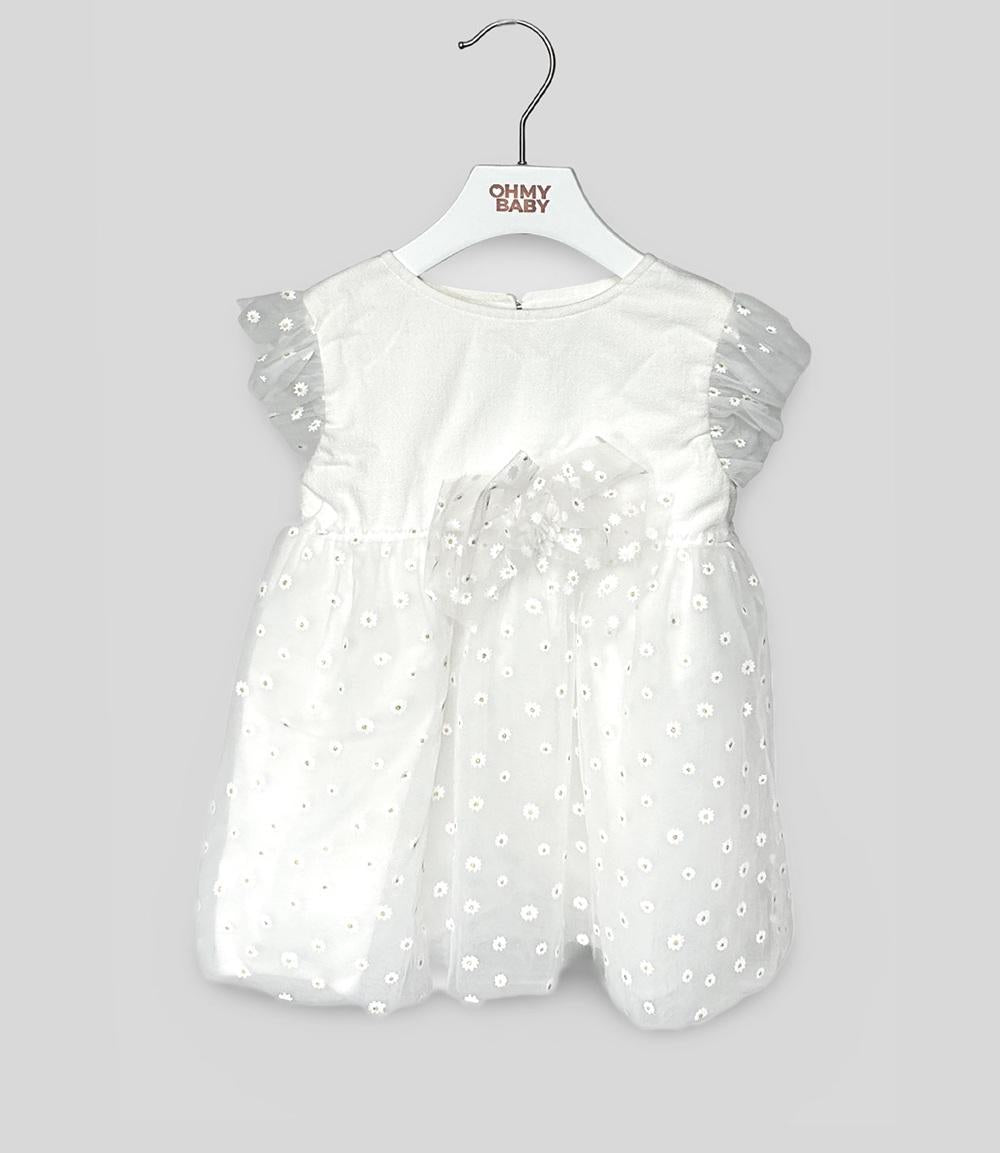 Abito Jamiks neonata WANESABIANCO margherite WANESA BIANCO JAMIKS 