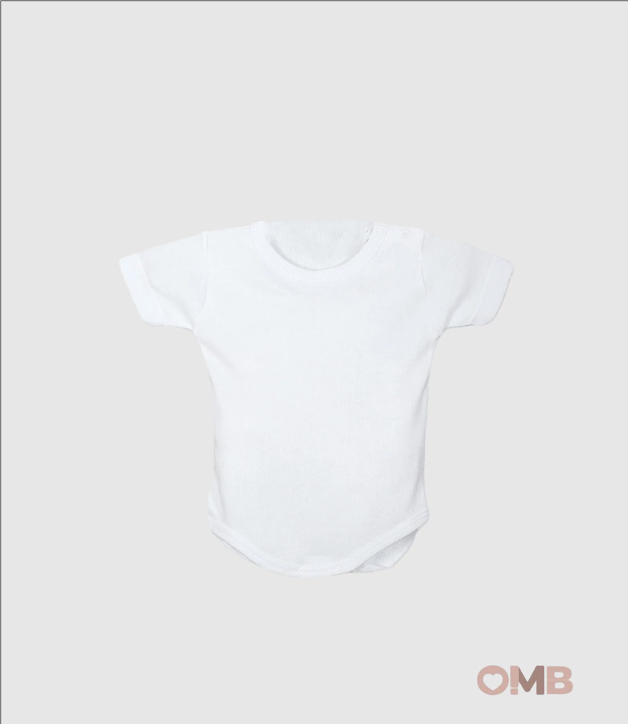 Body CALAMARO BABY neonata 19110 Bianco<BR/> 19110 BIANCO CALAMARO BABY 