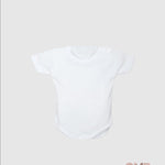 Body CALAMARO BABY neonata 19110 Bianco<BR/> 19110 BIANCO CALAMARO BABY 