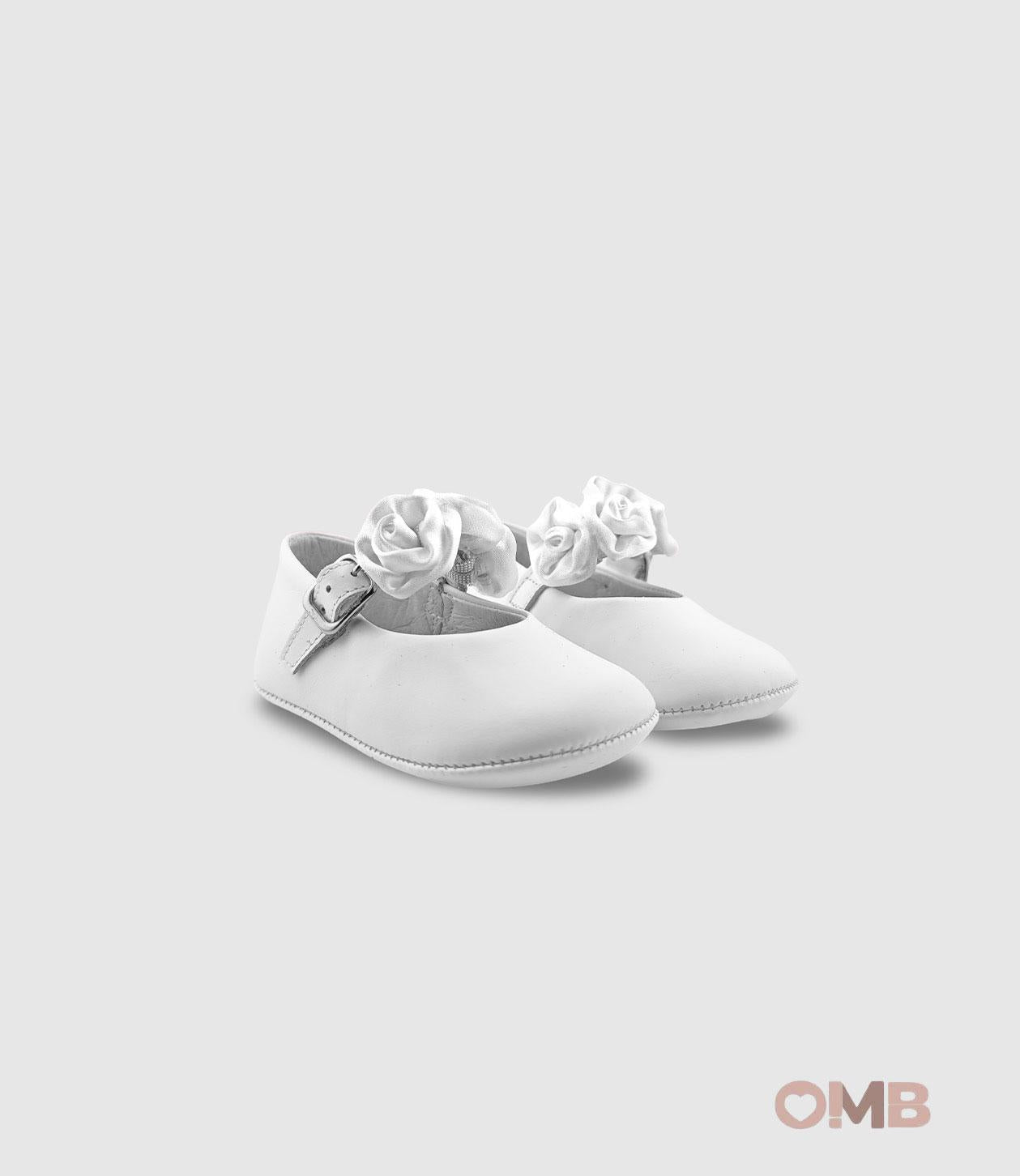 Scarpe culla PANYNO neonata A3407 Bianche A3407 PIEL NAPA BLANCO PANYNO 