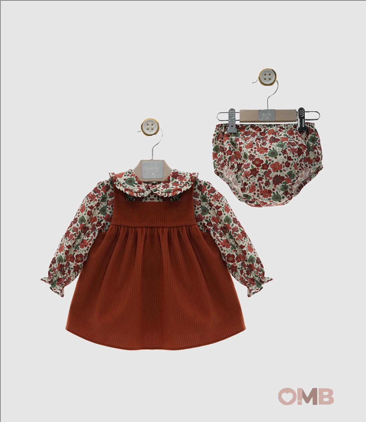 Completo Yoedu neonata 2230 Arancione 2230 AUTUNNO YOEDU 