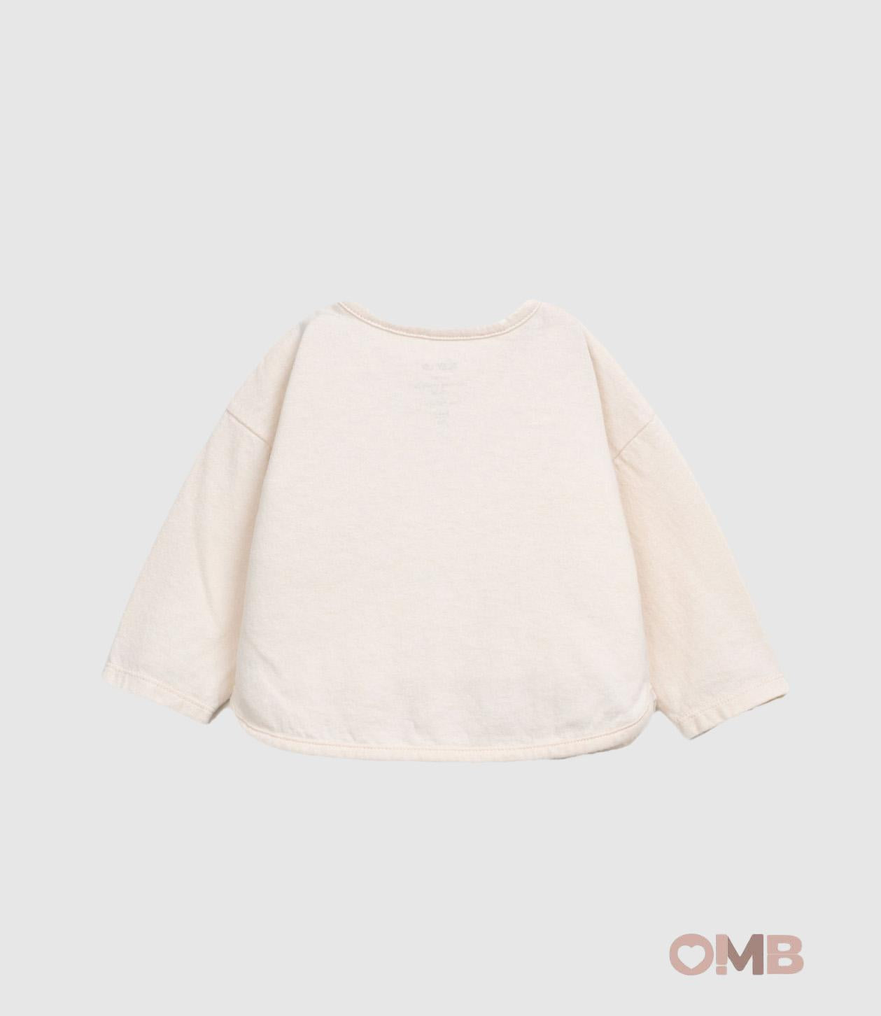 T-shirt Play Up neonato 1AR11001 Beige 1AR11001 NATURALE PLAY UP 