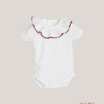 Body CALAMARO BABY neonata 19131 Rosso 19131 ROSSO CALAMARO BABY 