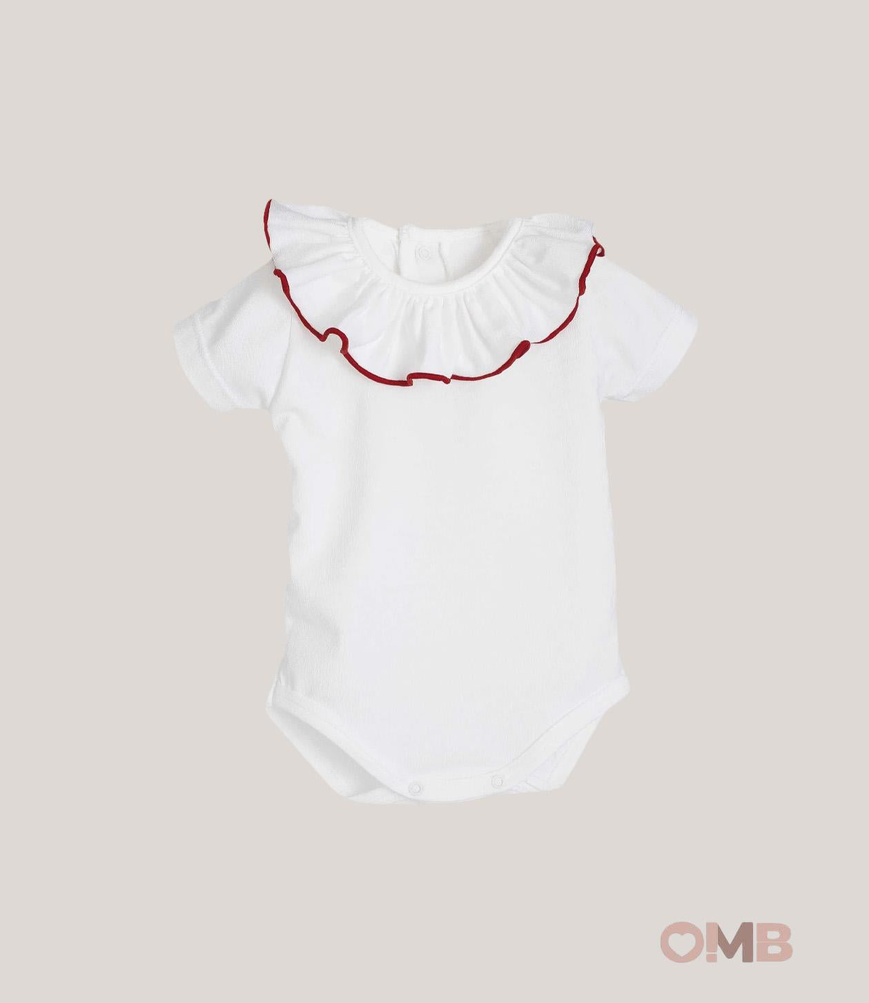 Body CALAMARO BABY neonata 19131 Rosso 19131 ROSSO CALAMARO BABY 