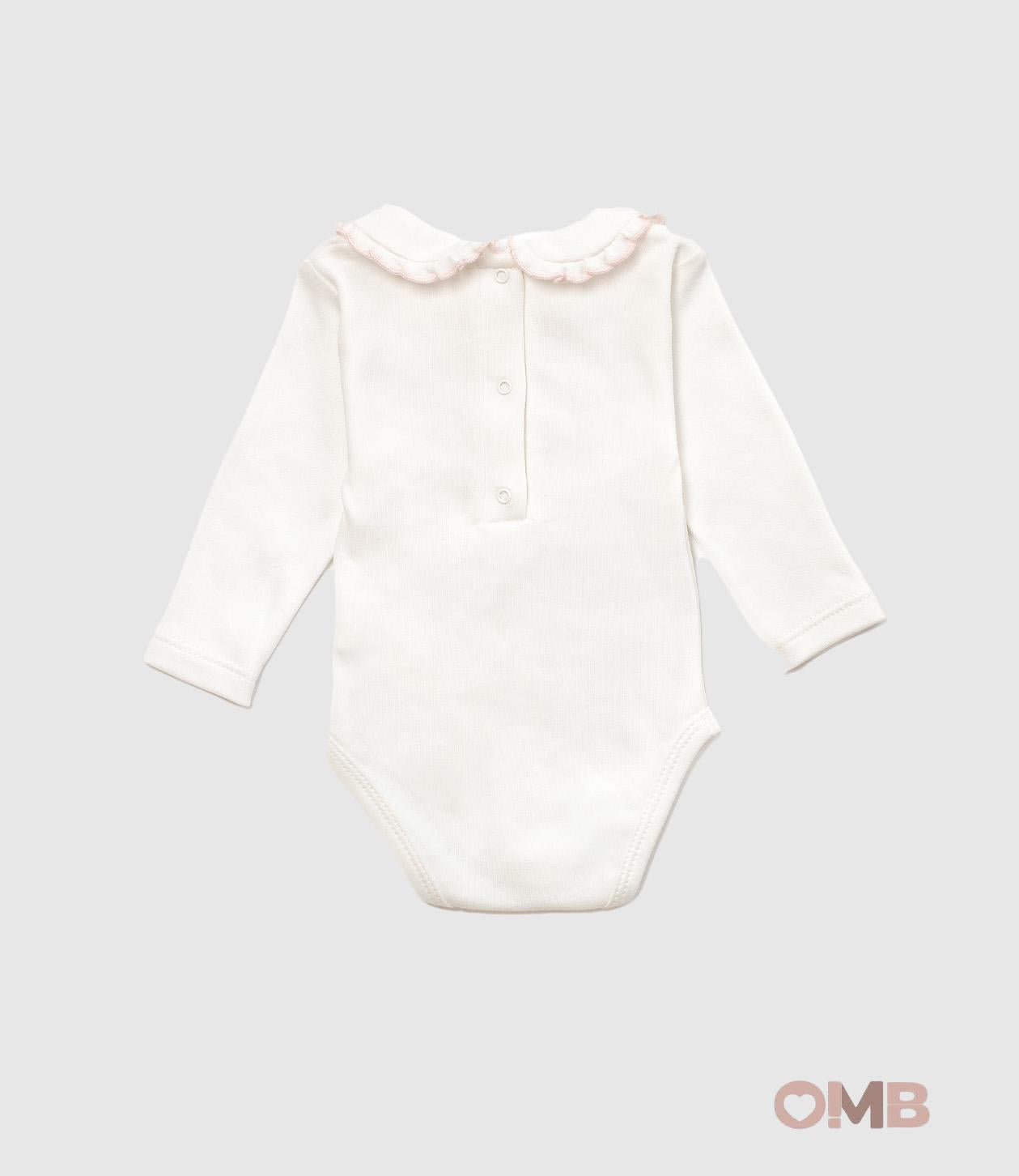 Body Coccode neonata 62102 Bianco 62102 PANNA-ROSA COCCODE 