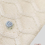Coperta Neonato PEPECE' 2410 Bianca 2410 BCO-CIELO PEPECE' 