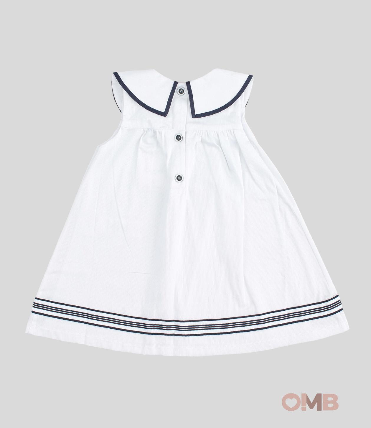 Abito Coccodè neonata 246BLU bianco 246 BLU COCCODE 