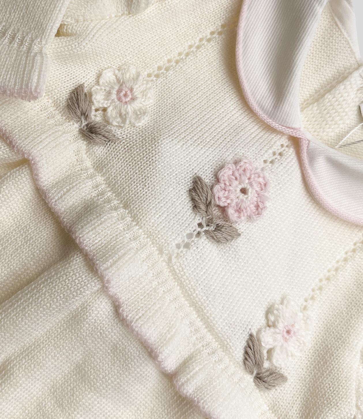 Tutina Neonata Primodi Bebè 3513 panna 3513 PANNA PRIMODI BEBE 