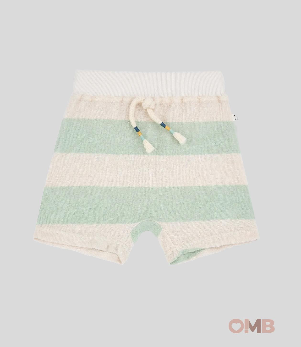 Shorts Neonato 1+inthefamily Alessandro bianco ALESSANDRO VERDE 1+INTHEFAMILY 