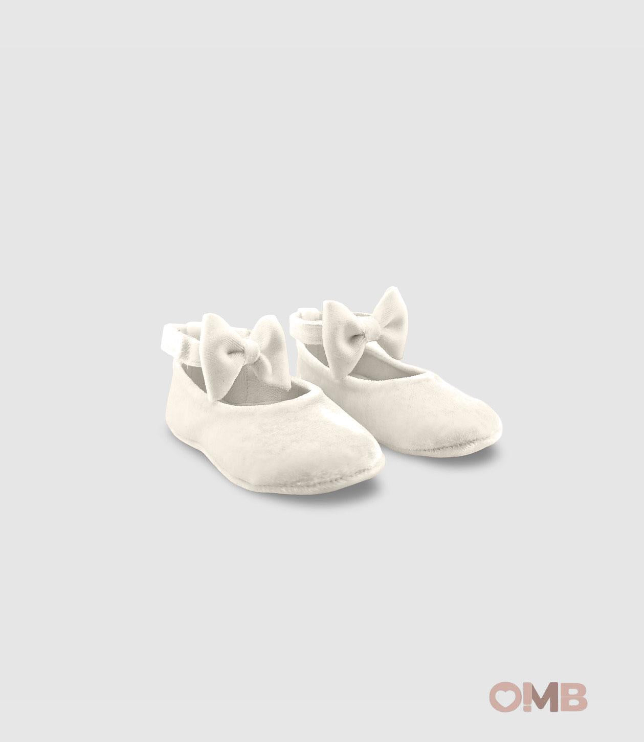 Scarpe culla PANYNO neonata A2705 Bianche A2705 PIEL SMART TERCIOPELO BLANCO PANYNO 