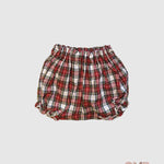 Coulotte EMMAG neonata 03M Rossa 03M TARTAN EMMAG 