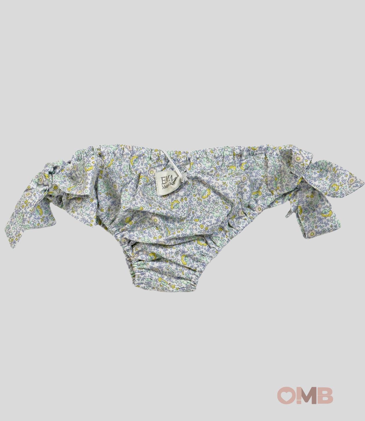 Costume neonata Emma G 01L Liberty azzurro 01L LIBERTY EMMAG 