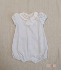 Pagliaccetto neonata PEPECE' 7712 Bianco