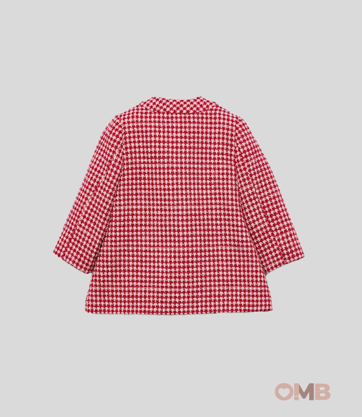 Cappotto neonata ABEL&LULA 5820 Rosso<BR/> 5820 ROSSO ABEL&LULA 