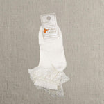 Calzini bambina PAOLO ROMBOLI BAC66 Ecru<BR/> BAC66 ECRU PAOLO ROMBOLI 