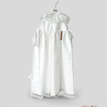 Abito Neonata NISERET 5490 Bianco 5490 PANNA NISERET 