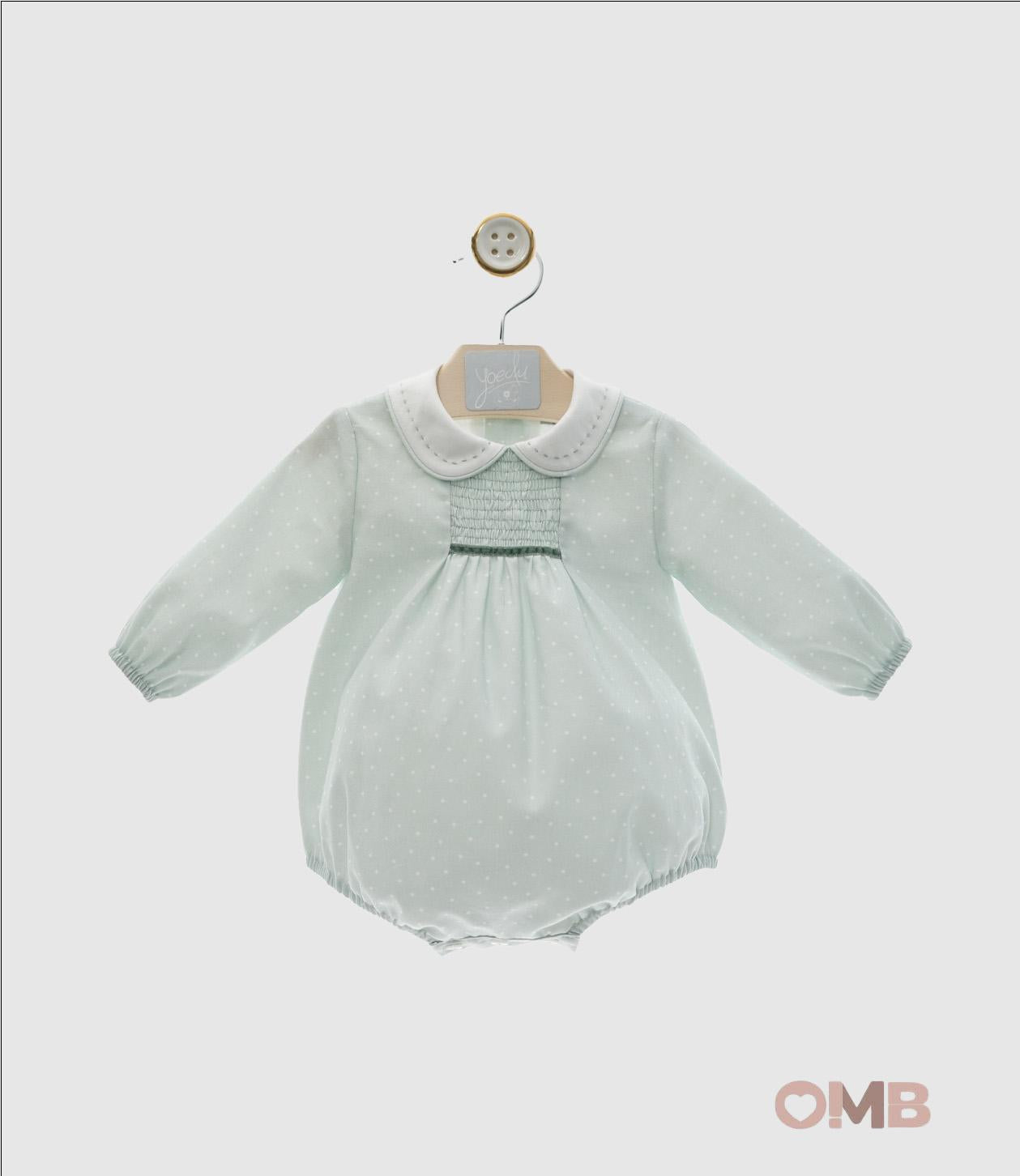 Pagliaccetto Yoedu neonata 1905 Verde<BR/> 1905 SETA YOEDU 