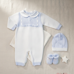 Set nascita PRIMODI BEBE neonato 3601 9 10 Bianco 3601-9-10 BIANCO-CIELO PRIMODI BEBE 