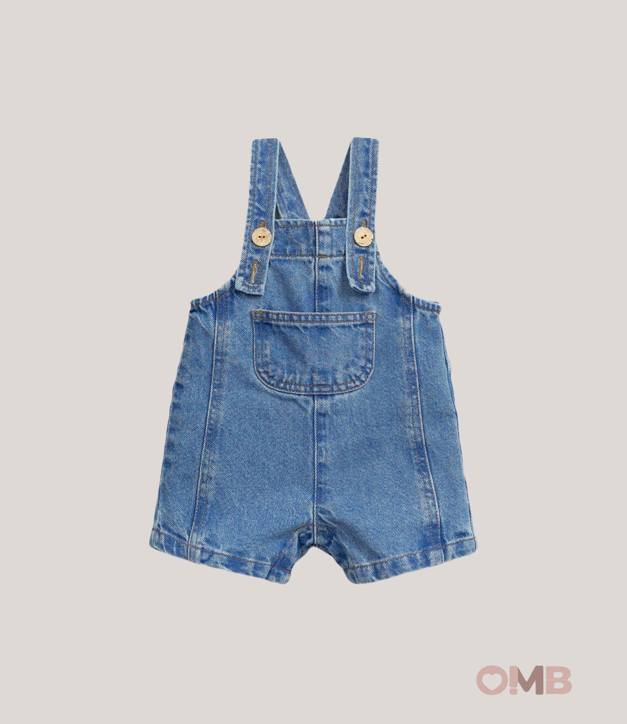 Salopette neonato PLAY UP 1AS11504 Denim 1AS11504 DENIM PLAY UP 
