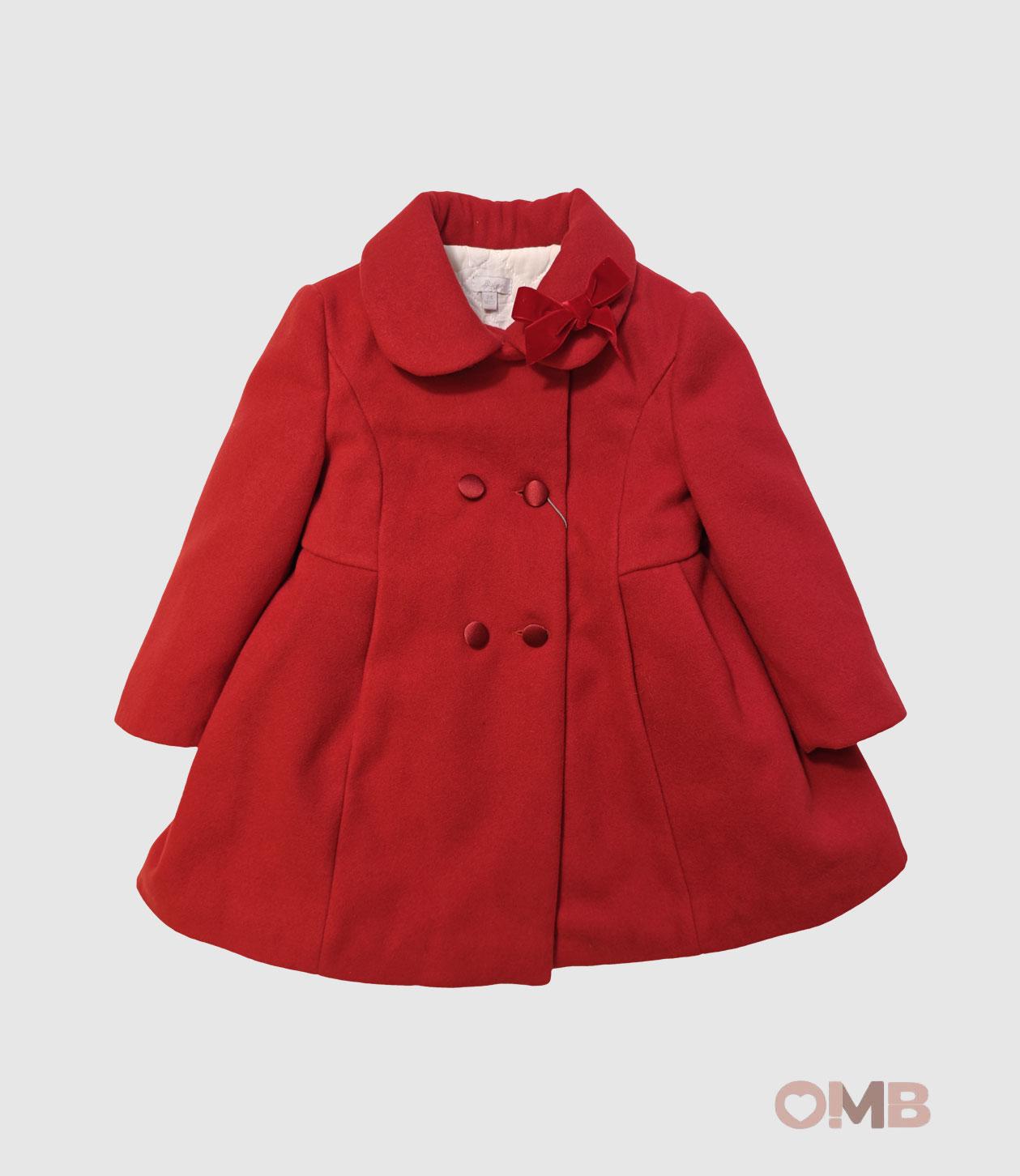 Cappotto BABY A. neonata F3341 Rosso F3341 ROSSO BABY A. 