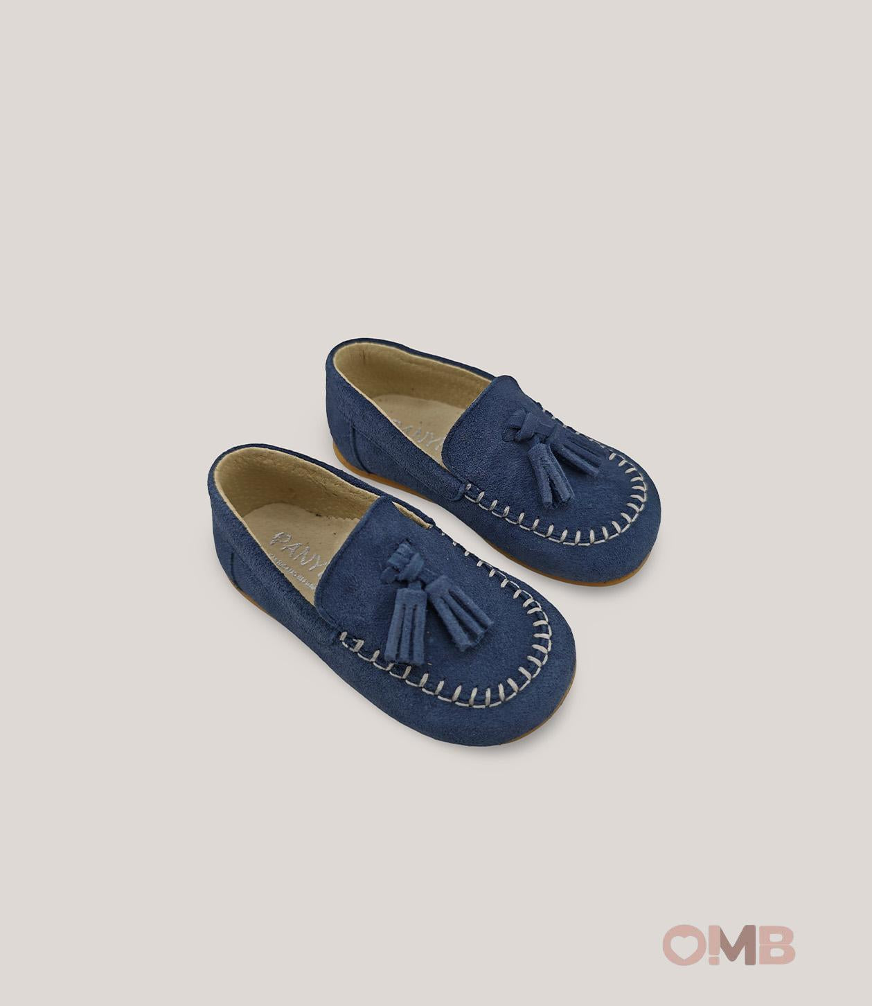 Mocassino bambino PANYNO B3623 Blu<BR/> B3623 BLU PANYNO 