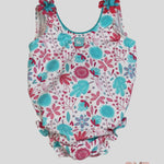 Costume Neonata Al Agua Patos 2502  Silvia rosa 2502 SILVIA AL AGUA PATOS 
