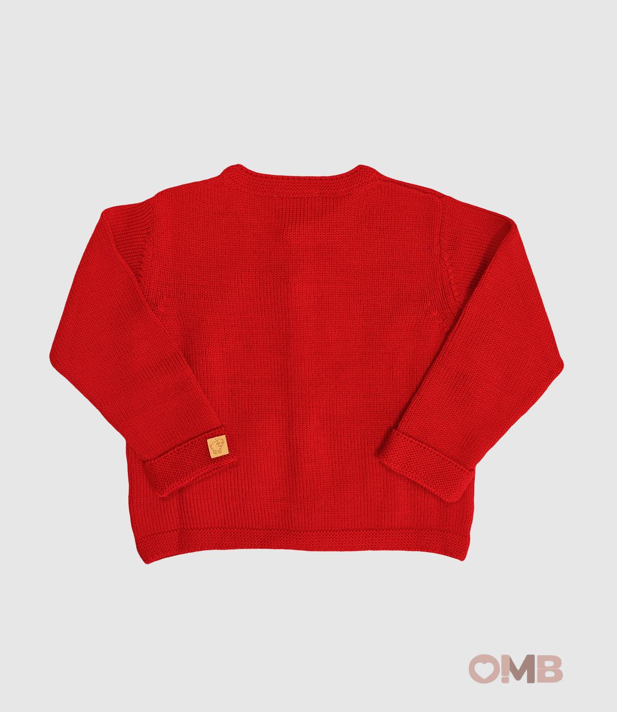 Cardigan MAGLIFICIO VERONA neonato 45416 Rosso 45416 ROSSO MAGLIFICIO VERONA 