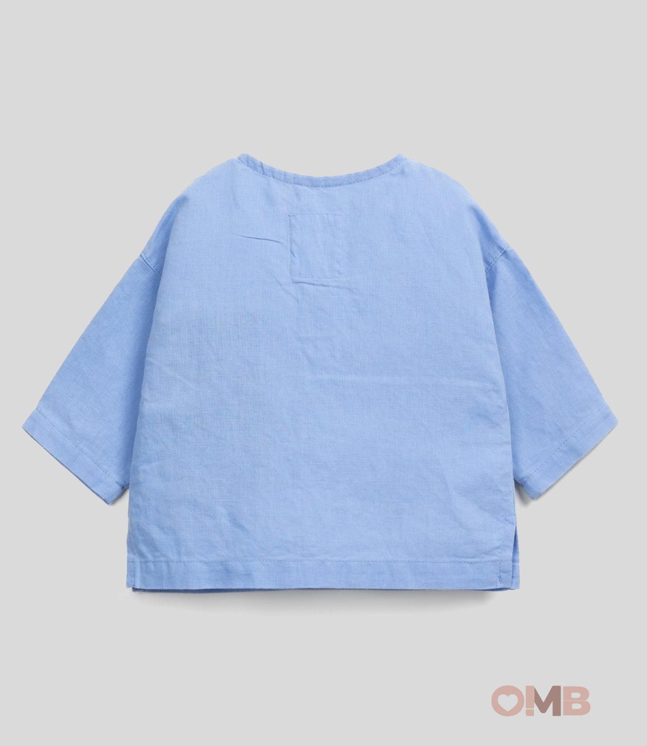 Camicia neonato Play Up 11250 azzurra 11250 AZZURRO PLAY UP 