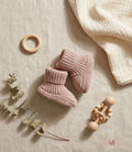 Babbucce neonata MAGLIFICIO VERONA 045572 Rosa