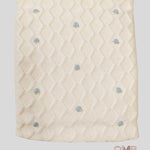 Coperta Neonato PEPECE' 2410 Bianca 2410 BCO-CIELO PEPECE' 