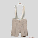 Bermuda Ambarabà bambino 39054 beige 39054. BEIGE AMBARABA' 