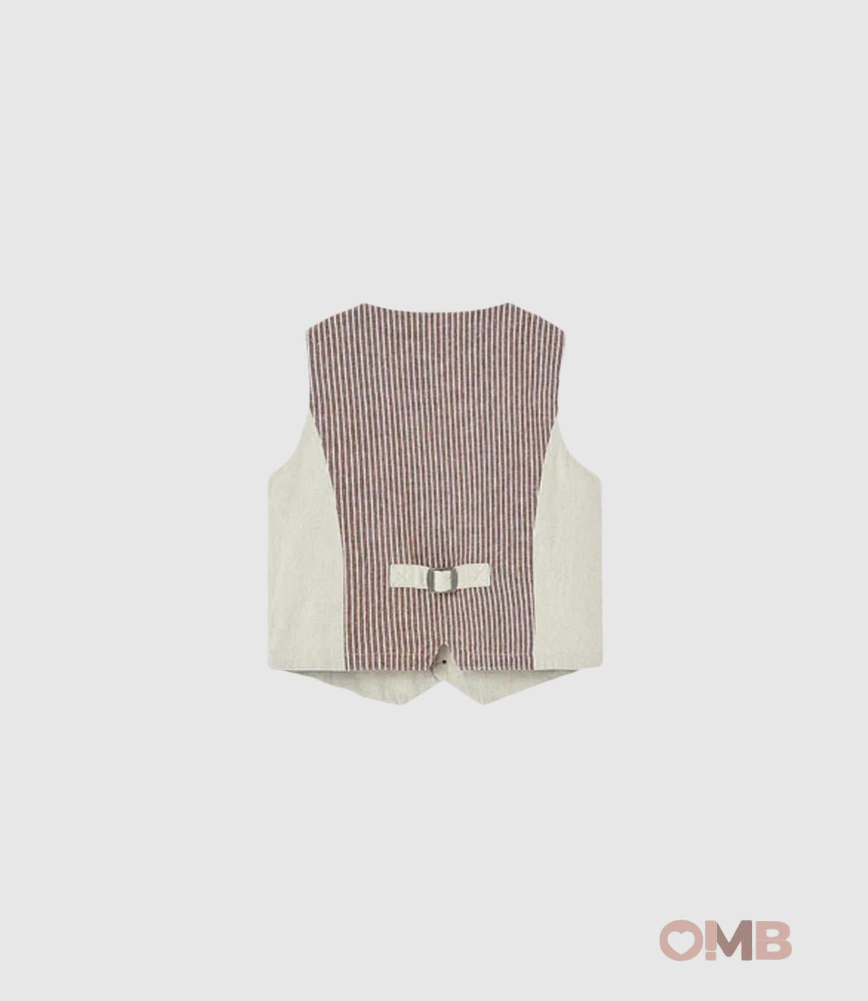 Gilet BOBOLI bambino 736141 Pietra<BR/> 736141 PIETRA BOBOLI 