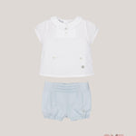 Completo neonata GRANLEI 290 Celeste 290 BIANCO/CELESTE GRANLEI 