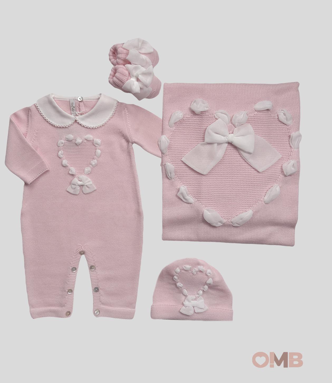 Tutina Neonata Baby Lord 307 rosa 307 ROSA BABY LORD 