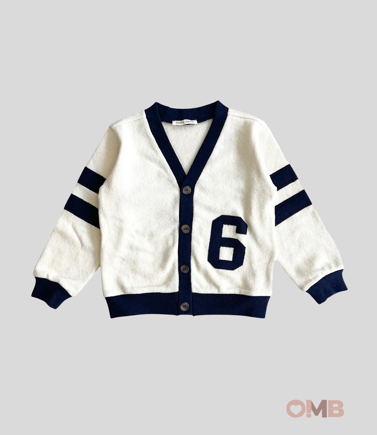 Cardigan Zhoe&Tobiah bambino KKT7M Panna KKT7M PANNA-BLU ZHOE & TOBIAH 