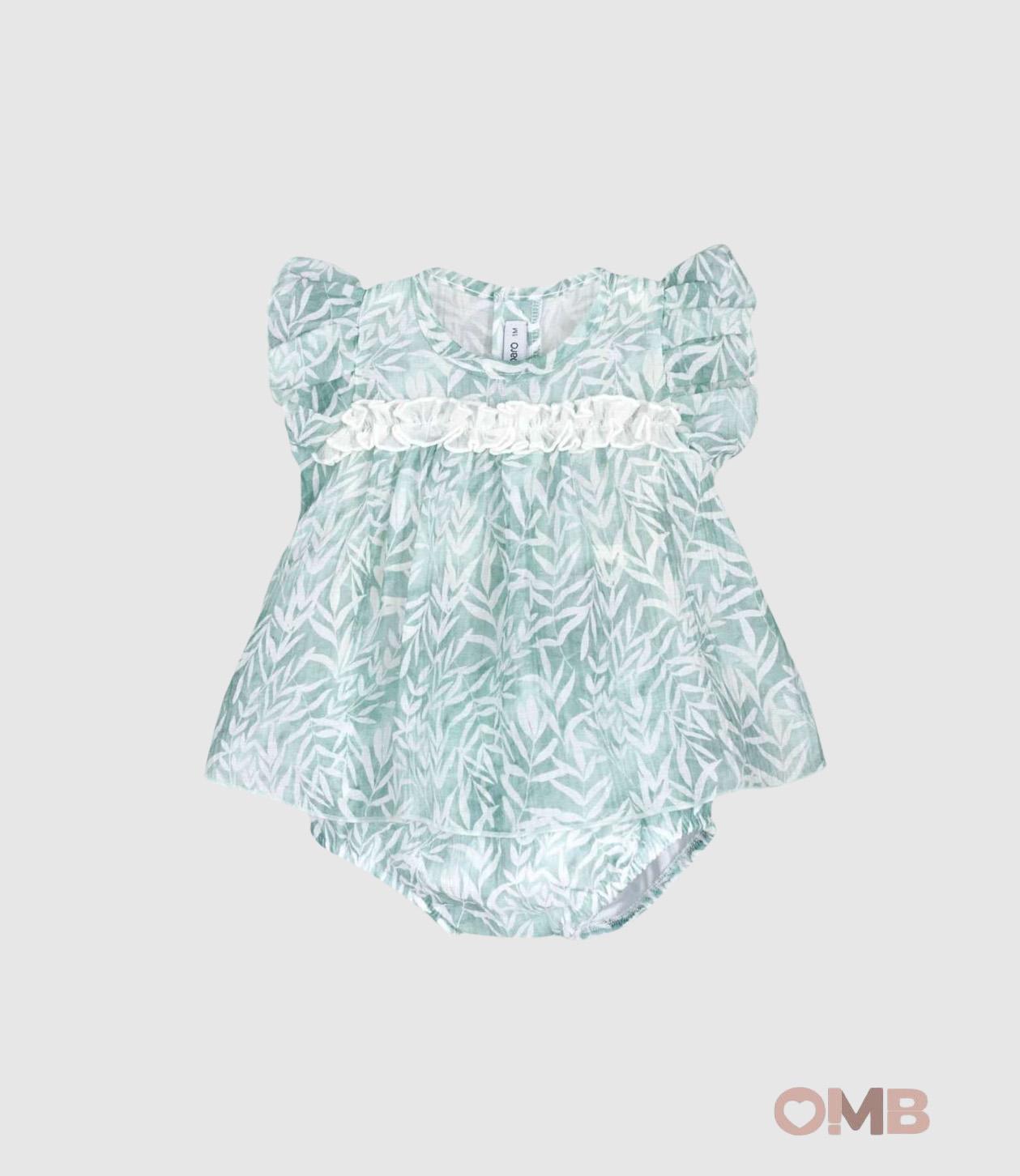 Completo CALAMARO BABY neonata 22121 Menta 22121 MENTA CALAMARO BABY 