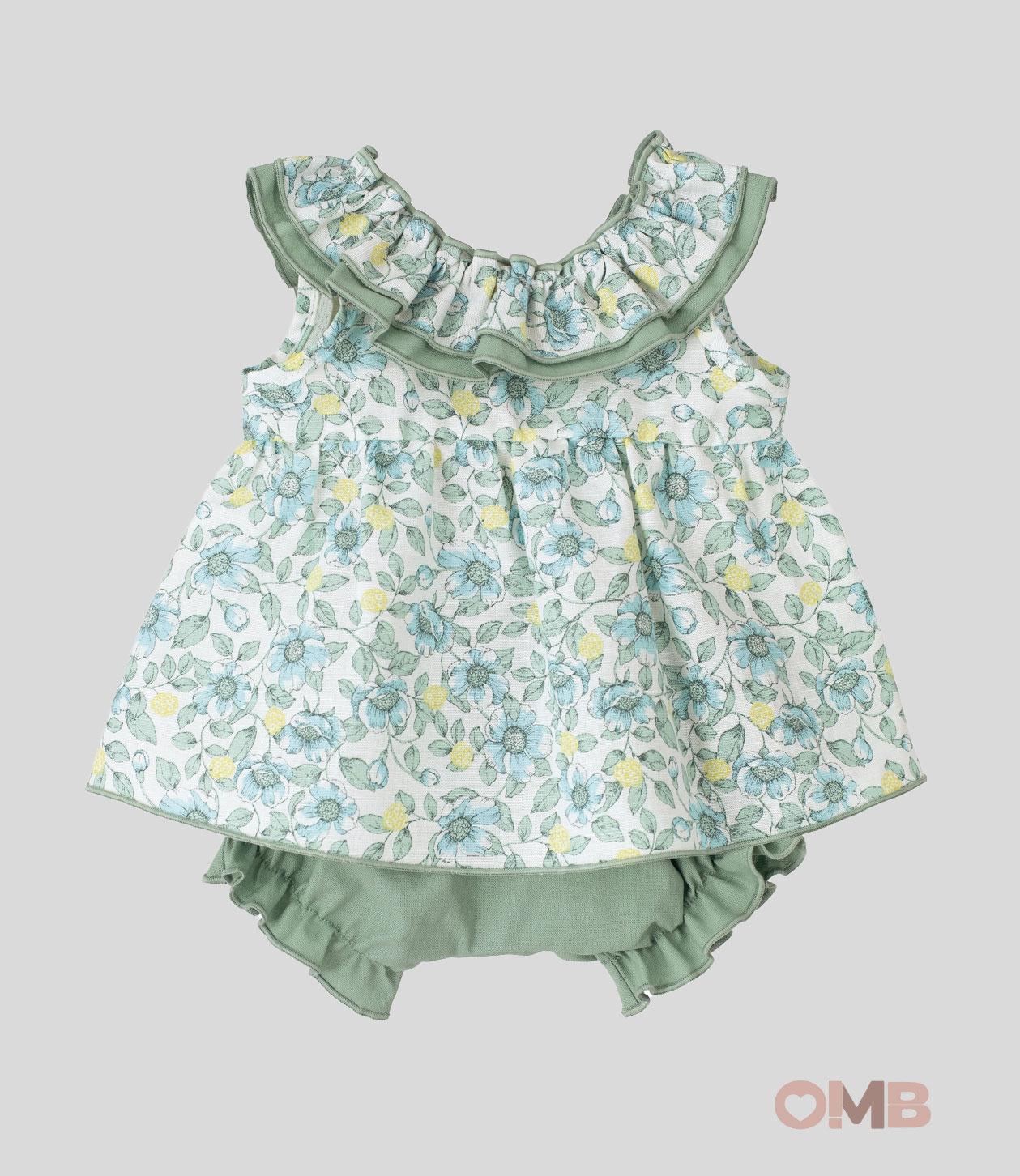 Completo neonata Calamaro baby 22087 verde 22087 VERDE CALAMARO BABY 