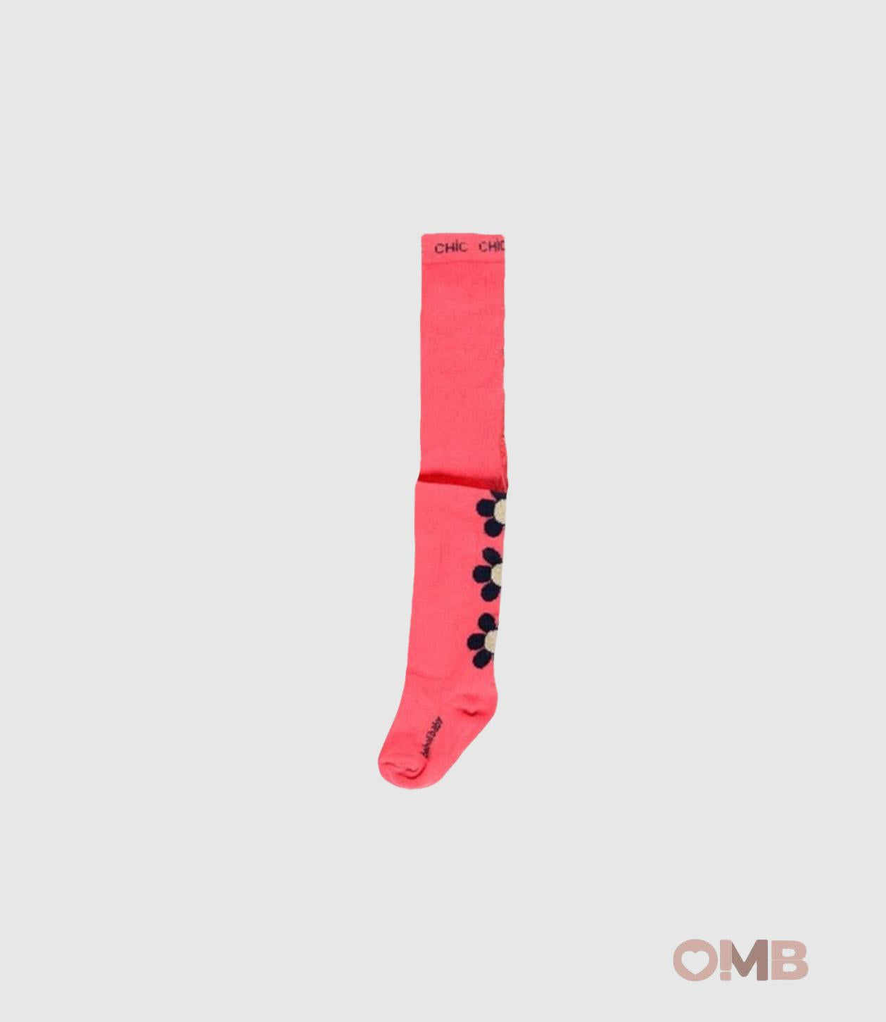 Calze BOBOLI bambina 705079 Rosa 705079 FIORI BOBOLI 