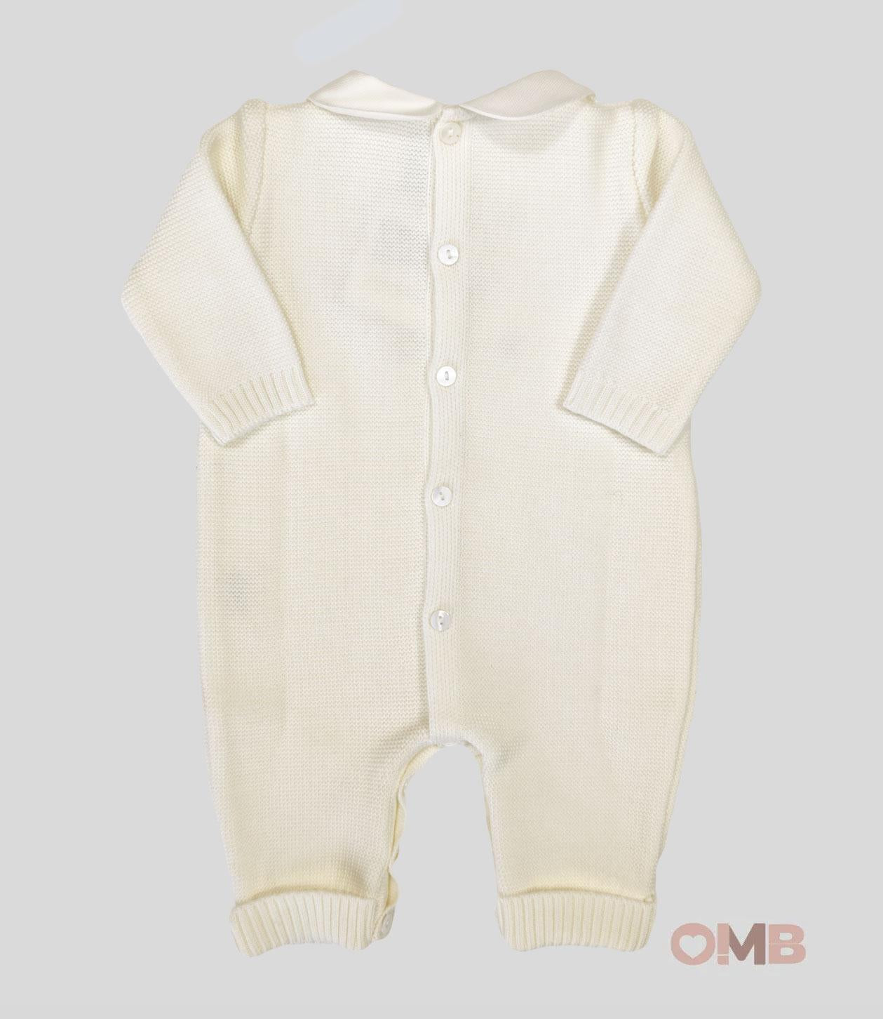 Tutina Neonata PEPECE' 7710 Bianca 7710 BCO-ROSA PEPECE' 