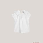 Blusa CALAMARO BABY bambina 15048 Bianca 15048 BIANCO CALAMARO BABY 